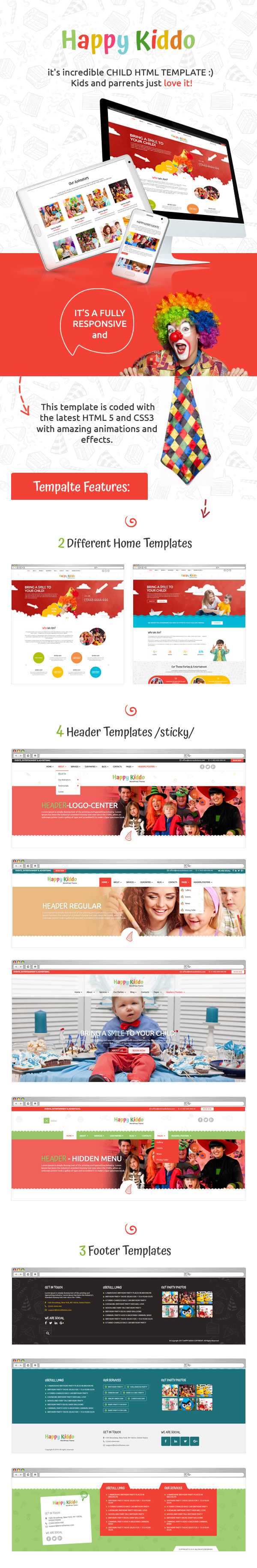 Happy Kiddo - Multipurpose Kids HTML Template - 2
